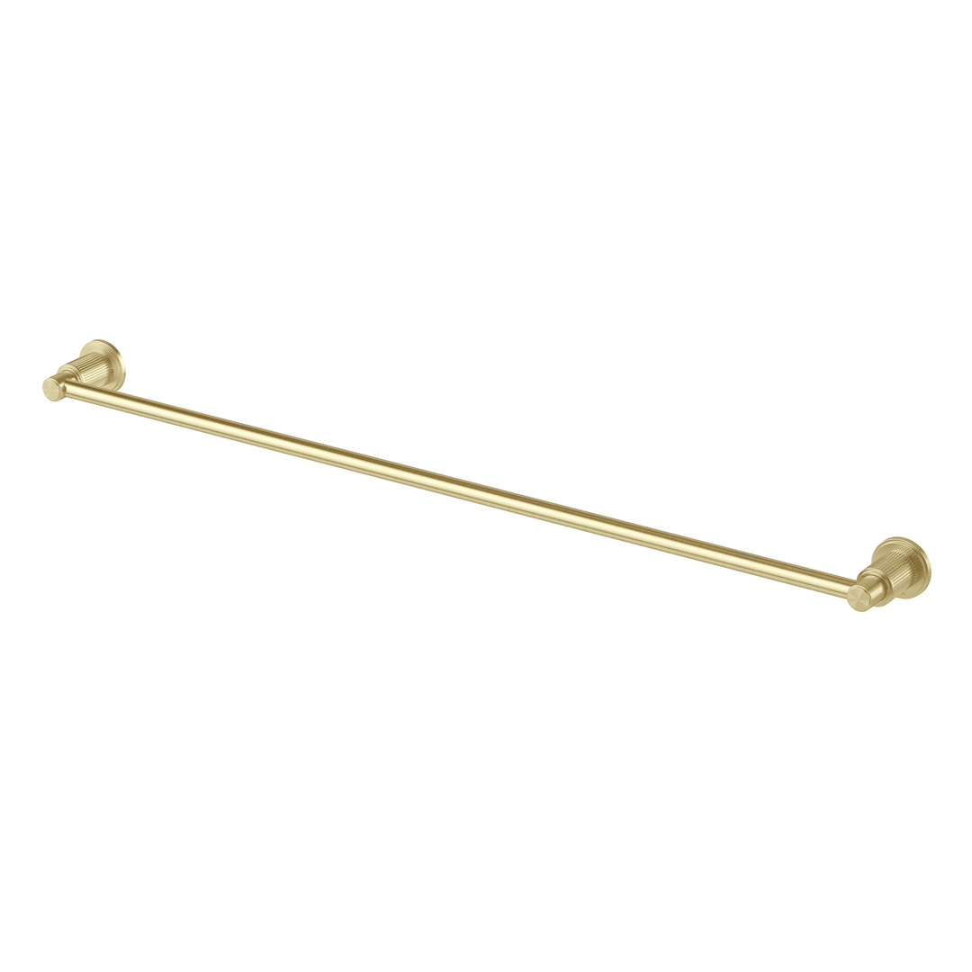Wiltern Wiltern Single Phoenix Towel Rail 800mm - Brushed Gold