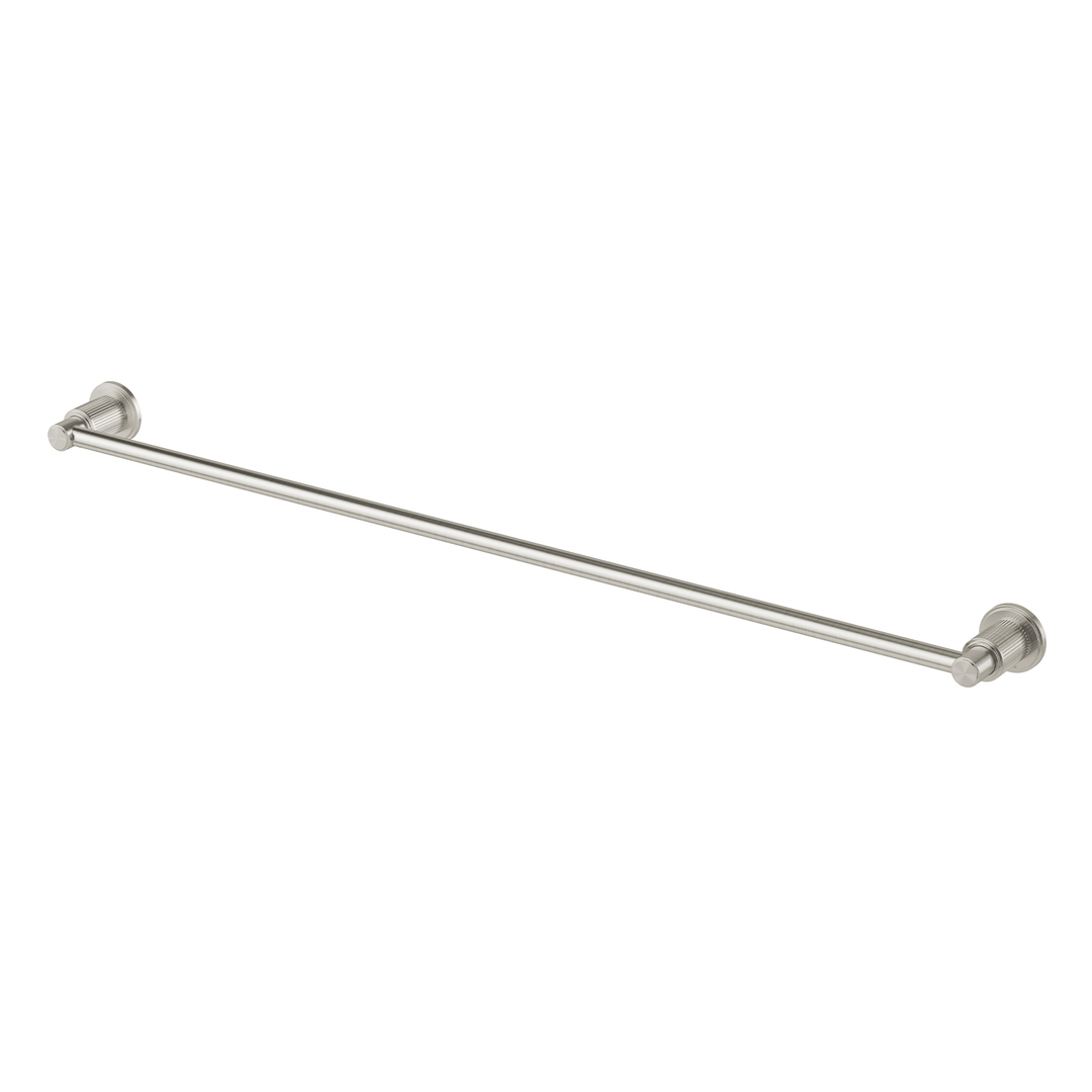Wiltern Wiltern Single Phoenix Towel Rail 800mm - Brushed Nickel
