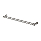 Wiltern Wiltern Double Phoenix Towel Rail 800mm - Brushed Carbon