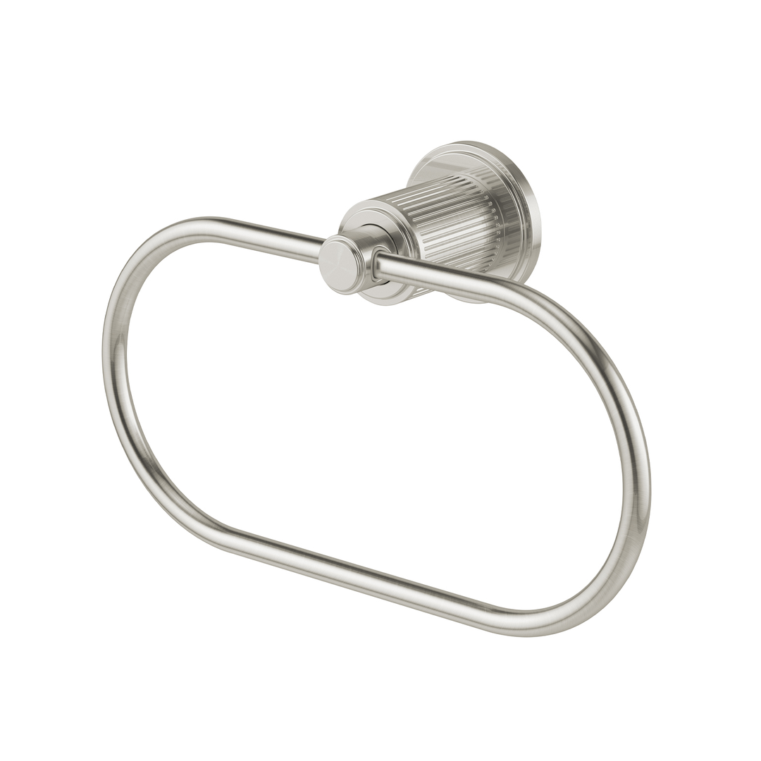 Wiltern Wiltern Hand Towel Phoenix Holder - Brushed Nickel