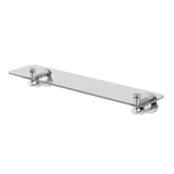 Wiltern Wiltern Glass Phoenix Shelf 450mm - Chrome