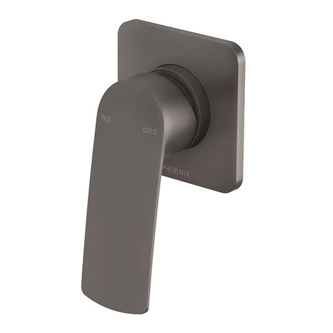 Phoenix Mekko Shower/Wall Mixer - Gunmetal