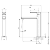 Teva Vessel Phoenix Mixer - Chrome