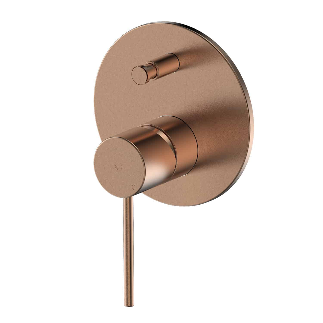 Greens Gisele Diverter Shower Mixer  - Brushed Copper