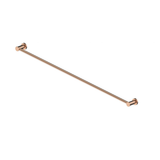 Greens Reason Single Towel Rail - Brushed Copper