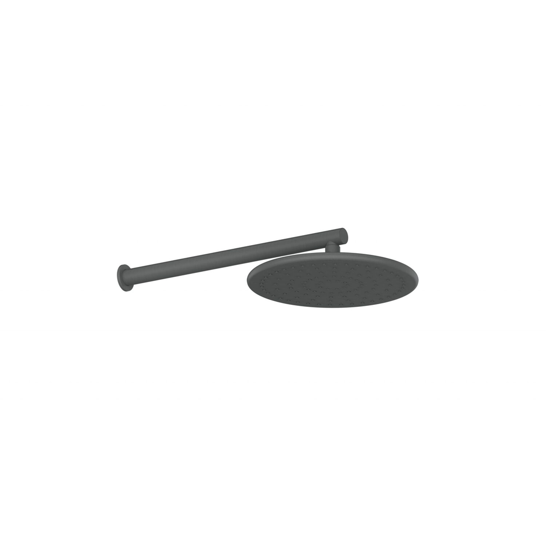 Greens Rocco Wall Shower - Gunmetal