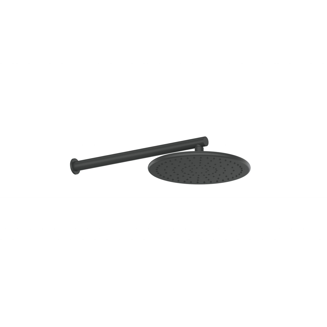 Greens Rocco Wall Shower - Matte Black