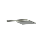 Greens Skyla Wall Shower 280Mm X 280Mm Square Overhead Shower - Brushed Nickel