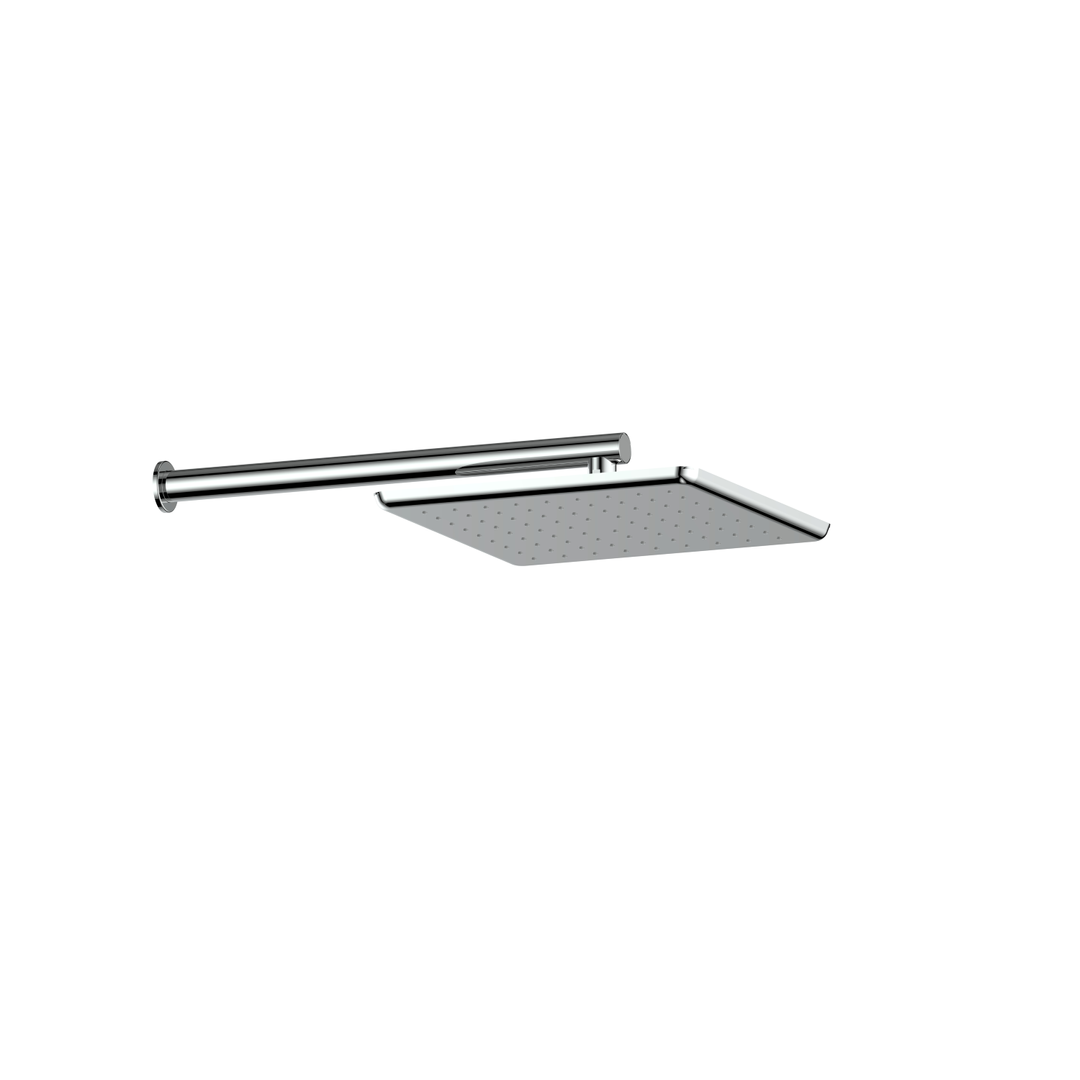 Greens Skyla Wall Shower 280Mm X 280Mm Square Overhead Shower - Chrome