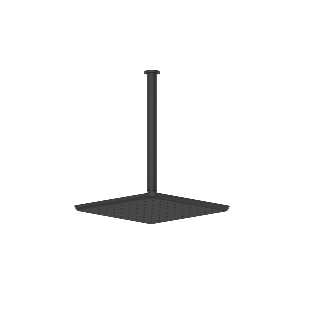 Greens Skyla Ceiling Shower  280Mm X 280Mm Square Overhead Shower - Matte Black