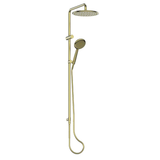 Greens Rocco Twin Rail Shower - Brushed Brass