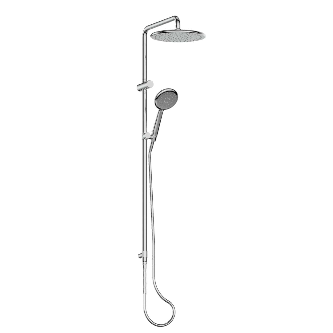 Greens Rocco Twin Shower Rail - Chrome