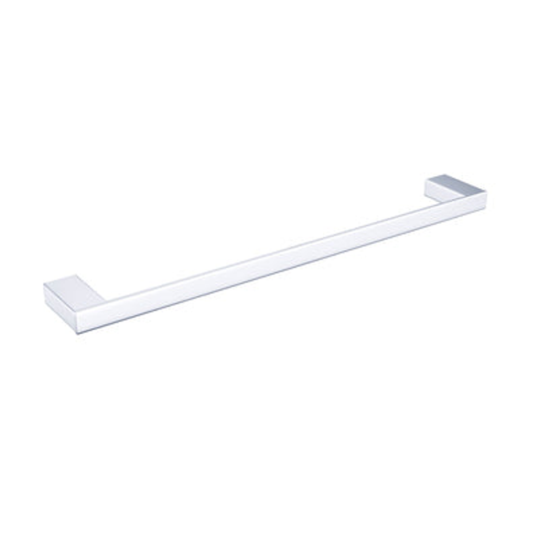 Nero Celia 800Mm Single Towel Rail - Chrome