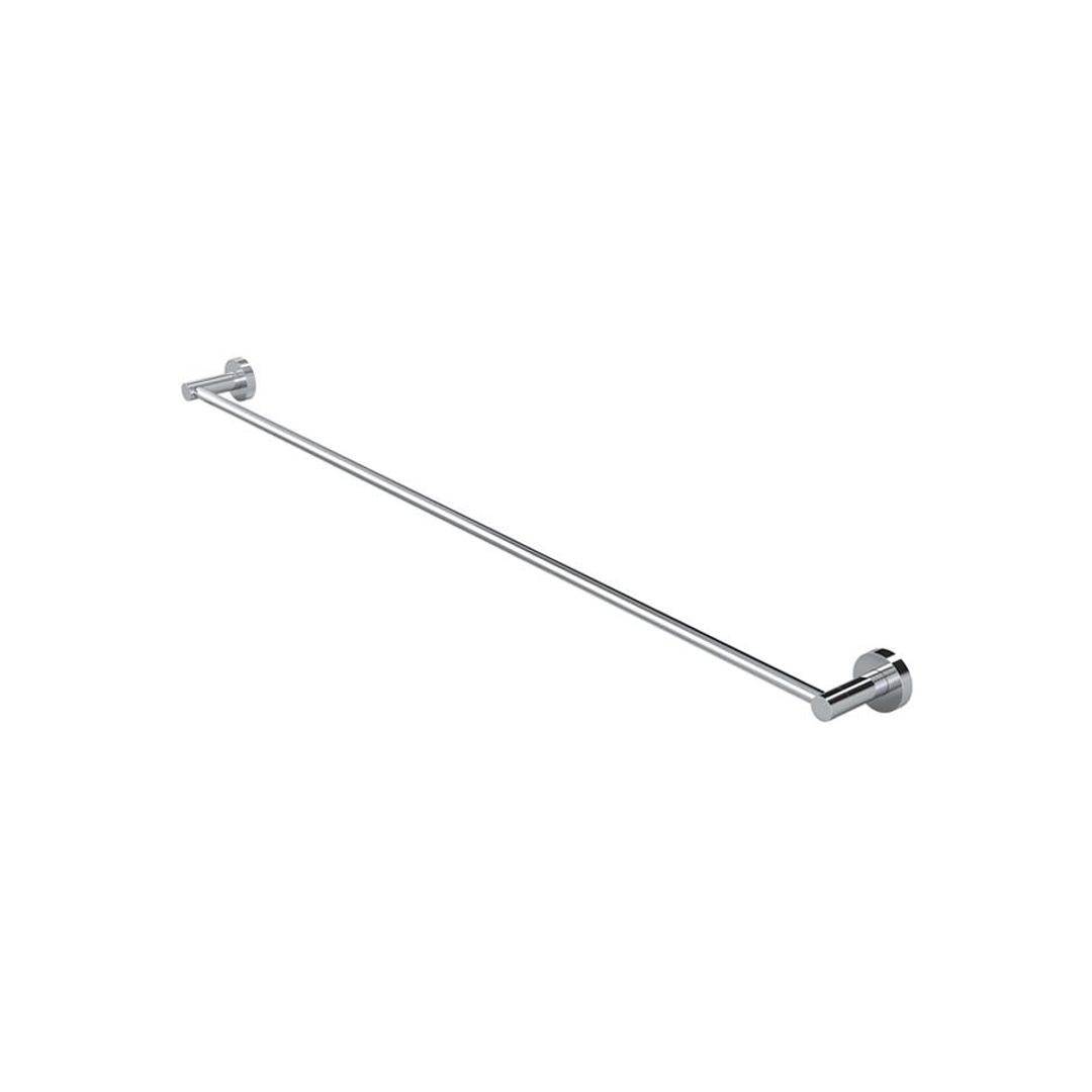 Meir Round Single Towel Rail 900Mm - Polished Chrome