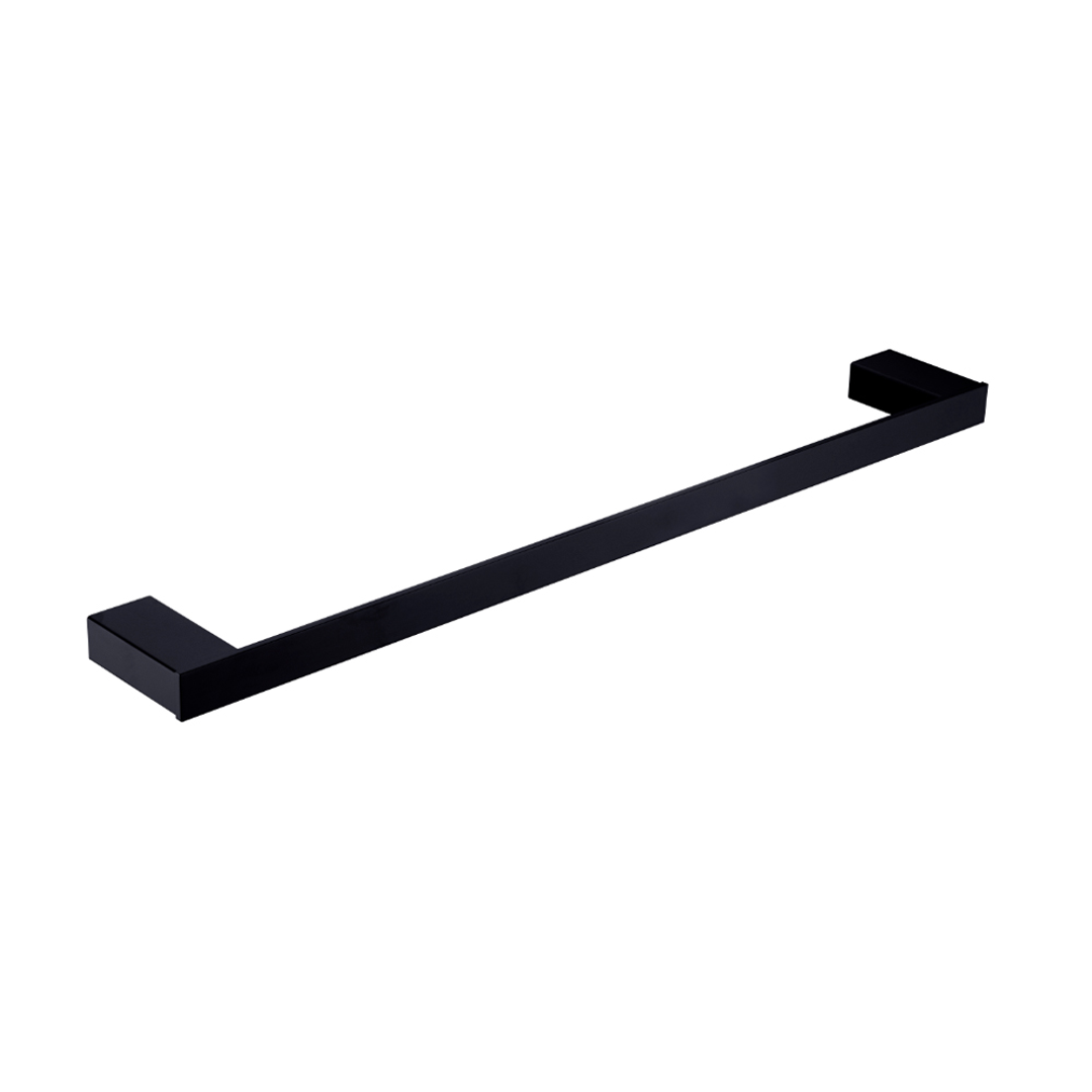 Nero Celia 600Mm Single Towel Rail - Matte Black