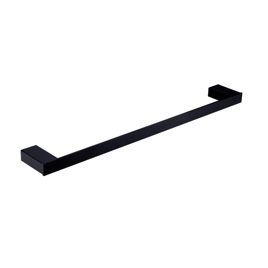 Nero Celia 600Mm Single Towel Rail - Matte Black