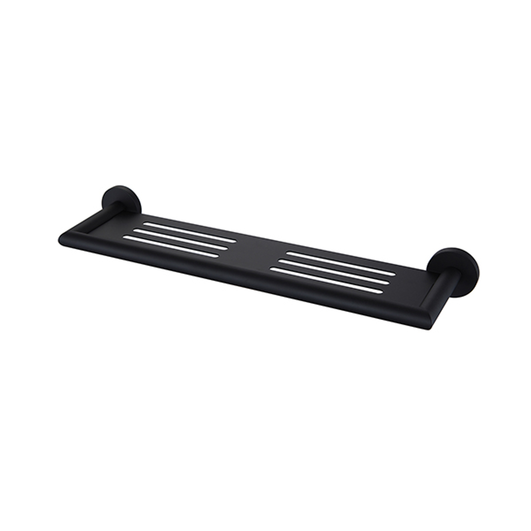 Nero Dolce Metal Shelf Shower - Matt Black