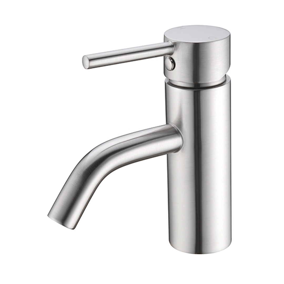 Dolce Basin Nero Mixer Stylish Spout Shower - Brushed Nickel