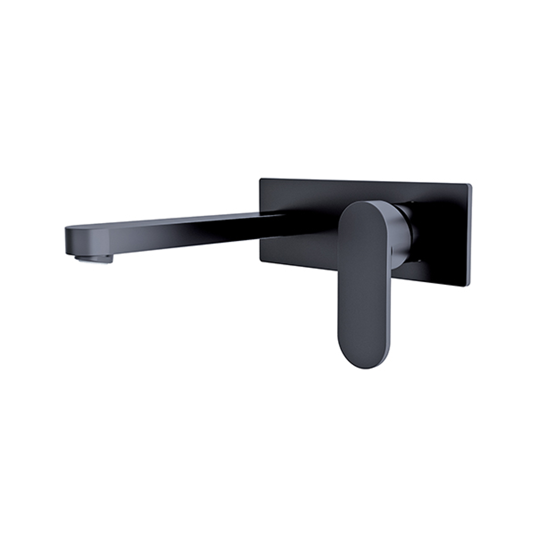 Ecco Wall Basin Nero Mixer - Matt Black