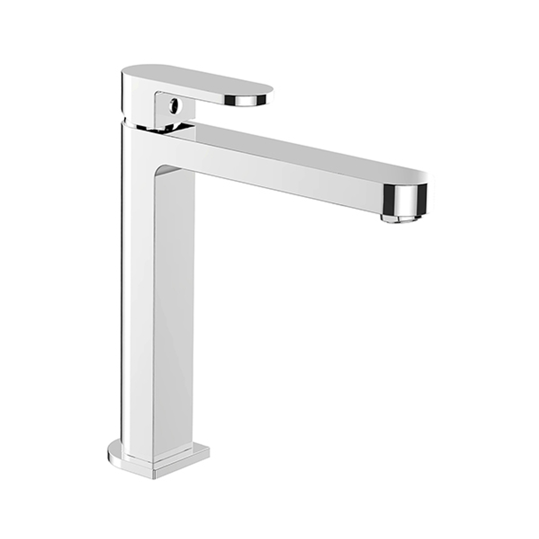 Nero Ecco Tall Basin Mixer Shower - Chrome