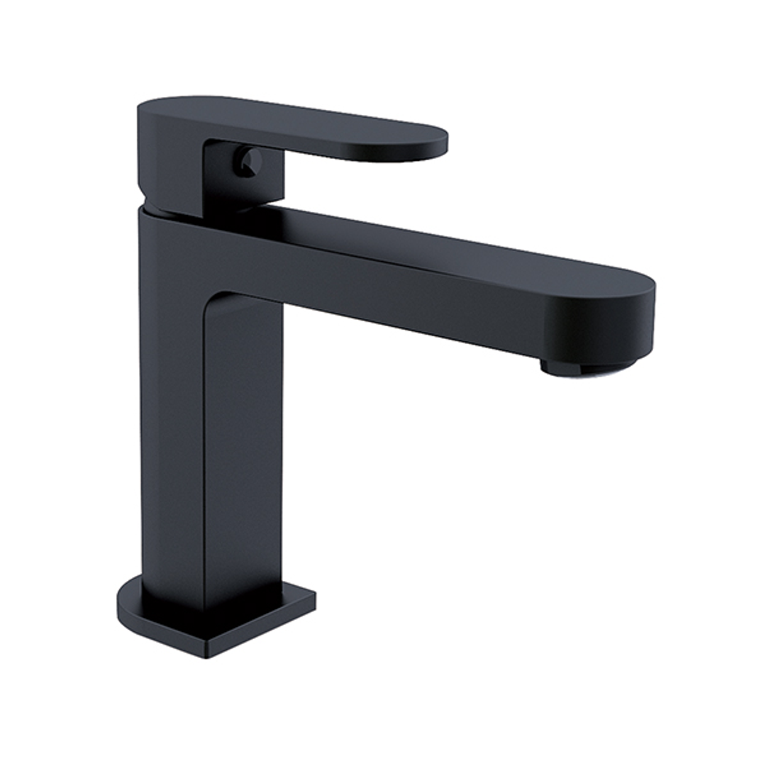 Nero Ecco Basin Mixer Shower - Matt Black