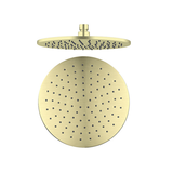 Nero 250Mm Round Shower Head - Brushed Gold