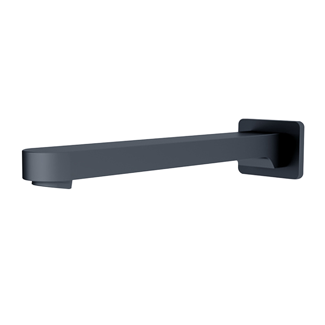 Nero Ecco Bath Spout Shower - Matt Black