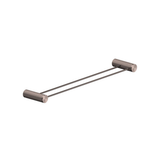 Nero Opal Double Towel Rail - Brushed Bronze 600mm