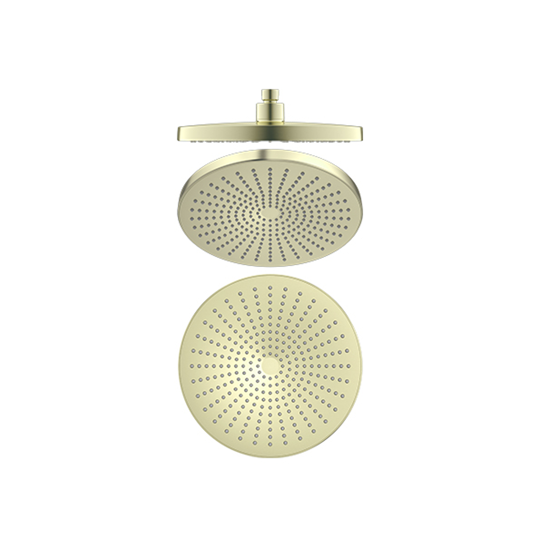 Nero Opal 250mm Shower Head - Brushed Gold