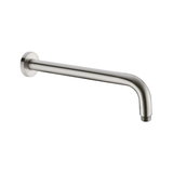 Nero Round Shower Arm - Brushed Nickel
