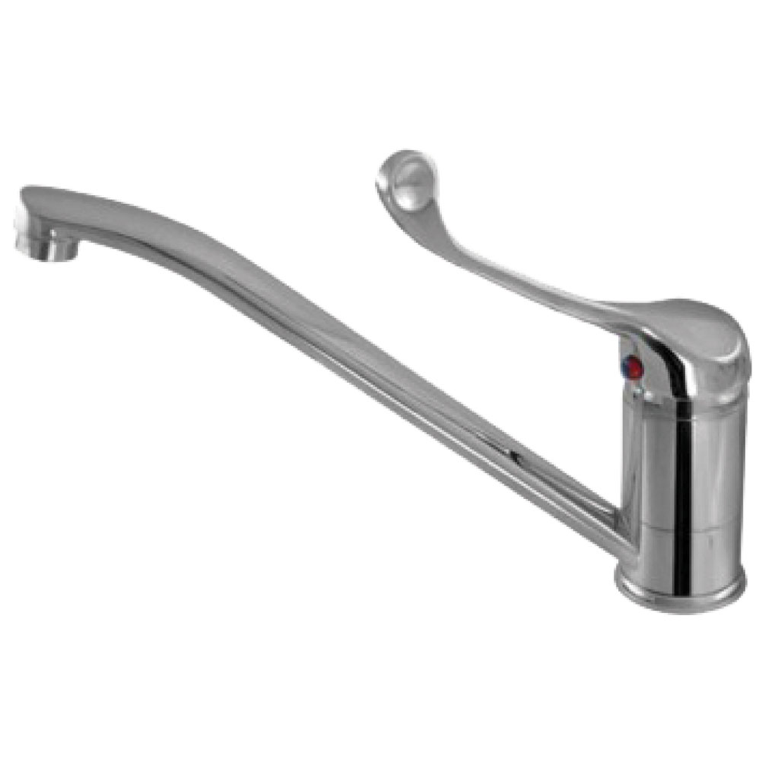 Stella Care Sink Mixer With Rubber Lined Flexi-Hose(Fienza P#:211105D)