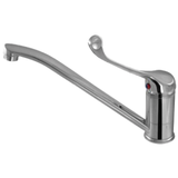 Stella Care Sink Mixer With Rubber Lined Flexi-Hose(Fienza P#:211105D)
