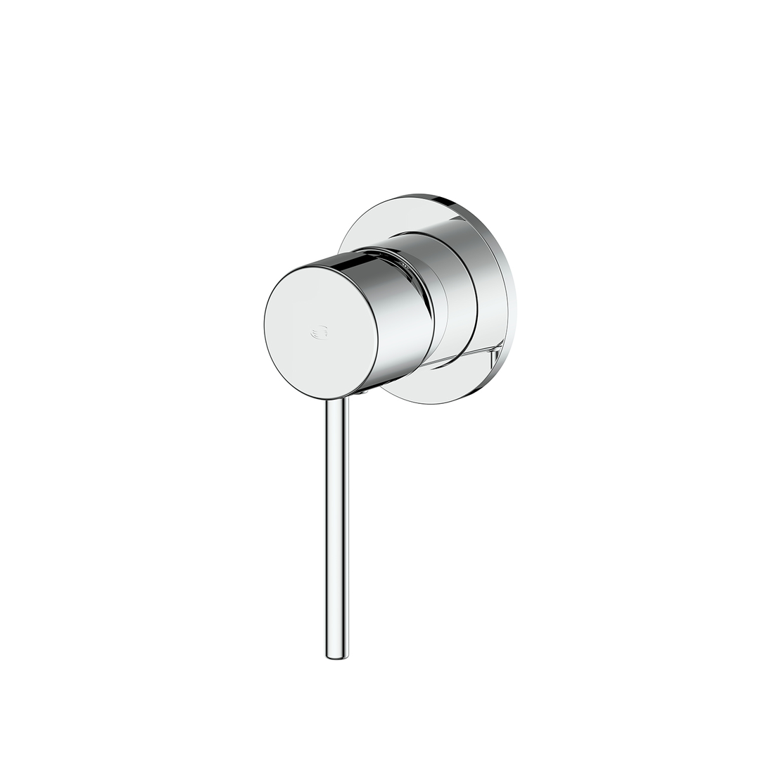 Greens Maci Shower Trim With Mini Plate - Chrome