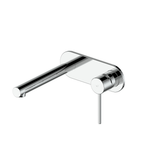Greens Maci Wall Basin Mixer With Plate - Chrome