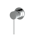 Greens Mika Shower Trim With Mini Plate - Chrome