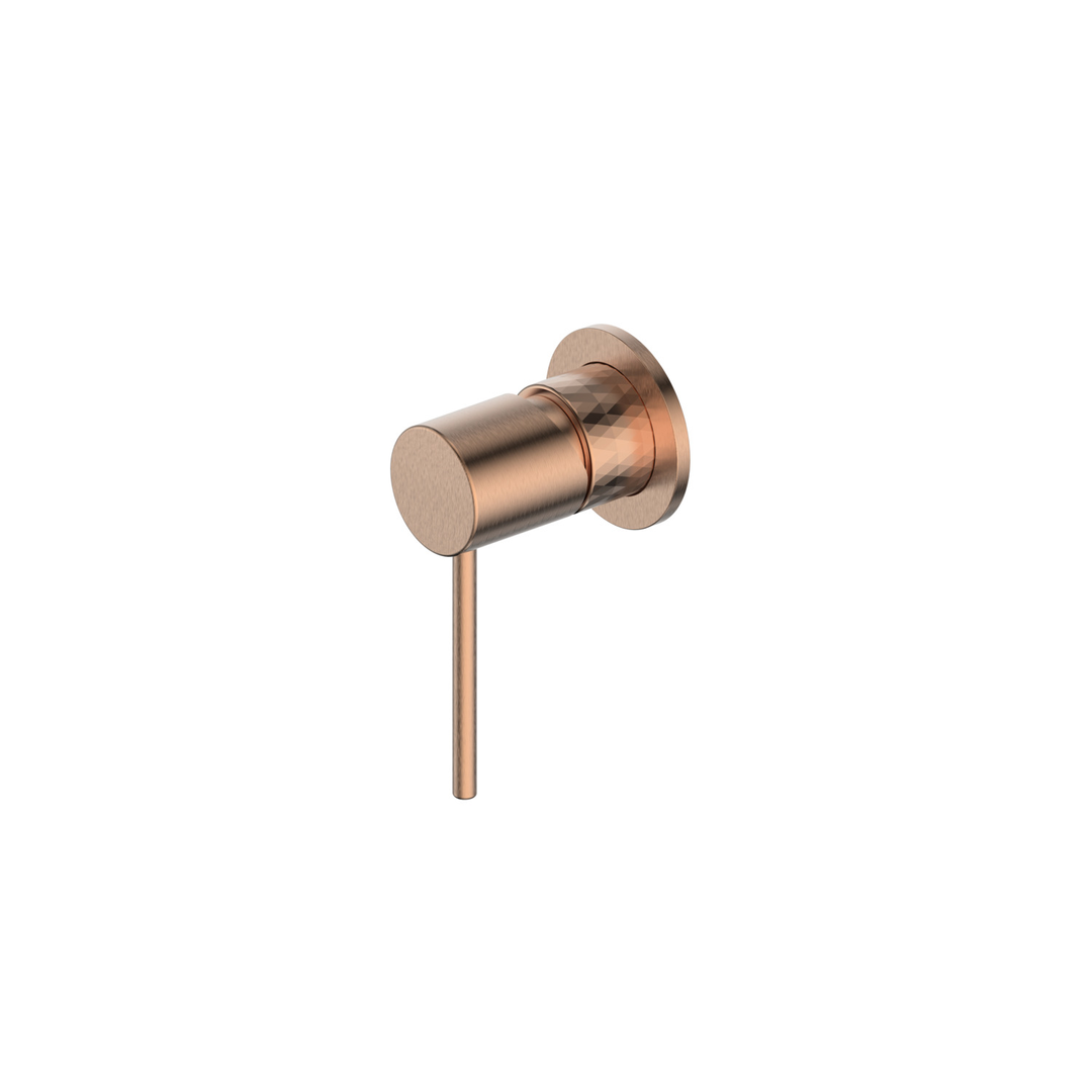 Greens Tesora Shower Trim Set - Brushed Copper