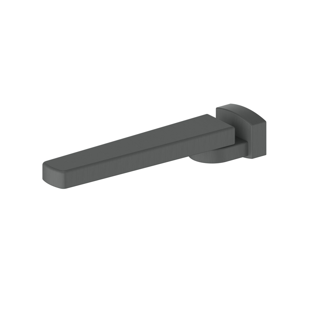 Greens Square Swivel Bath Spout - Gunmetal Swivel Spout