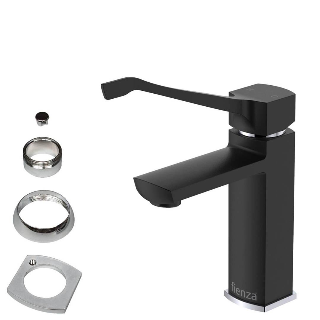 Fienza Koko Care Basin Mixer Matte Black 218103Bd