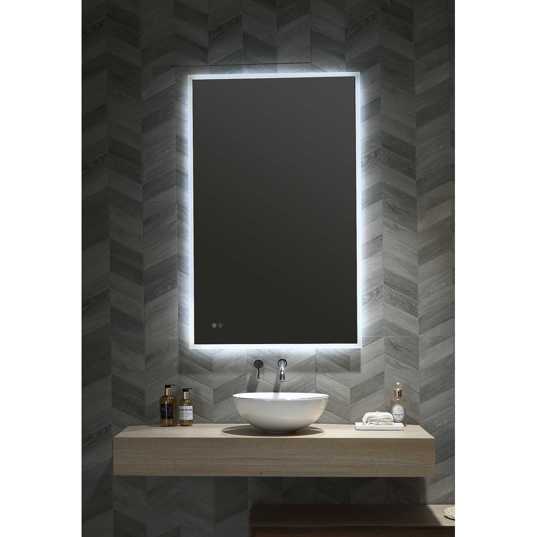 Kara 900Dm Rectangle Led Remer Mirror With Mirage Magnifier