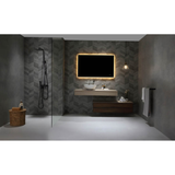 Kara 900Dbm Rectangle Led Remer Mirror With Mirage Magnifier