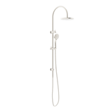 Nero Mecca Twin Shower With Air Shower - Brushed Nickel