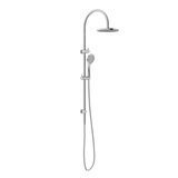 Nero Mecca Twin Shower With Air Shower - Chrome