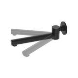 Fienza Hustle Swivel Bath Outlet 244Mm - Matt Black 225116B