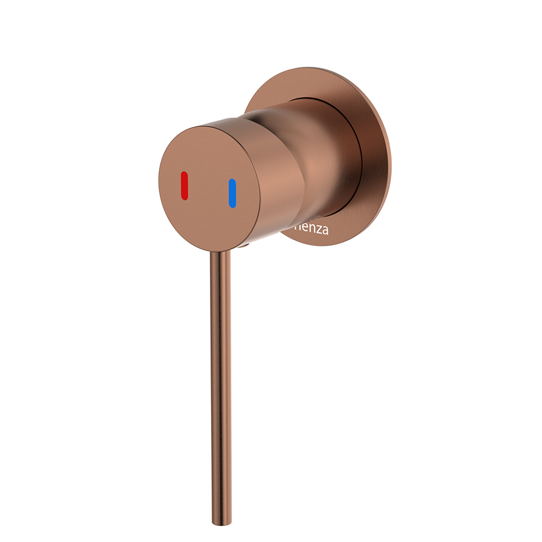Fienza Kaya Care Wall Mixer - Brushed Copper Lf