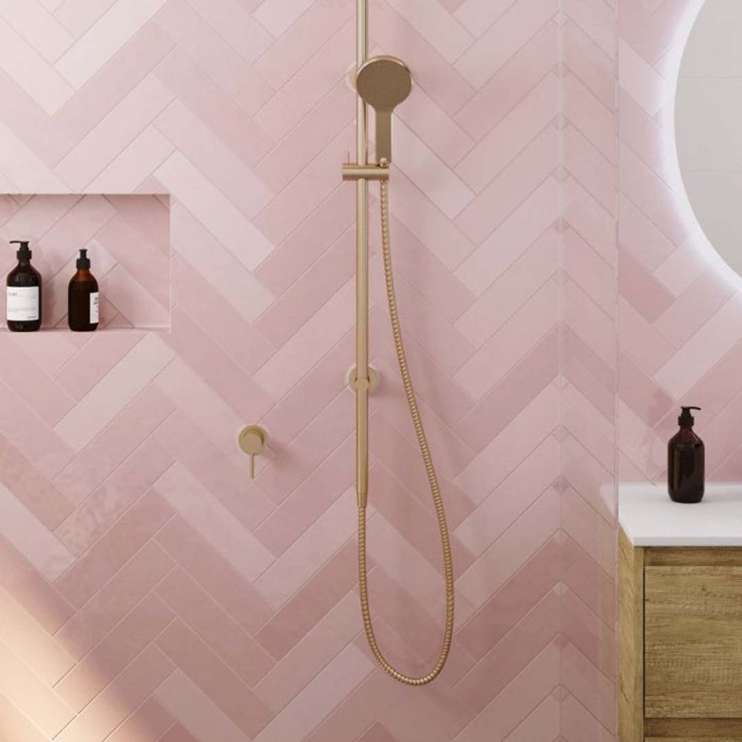 Kaya Wall Fienza Mixer Urban Brass Small Round Urban Brass Plate