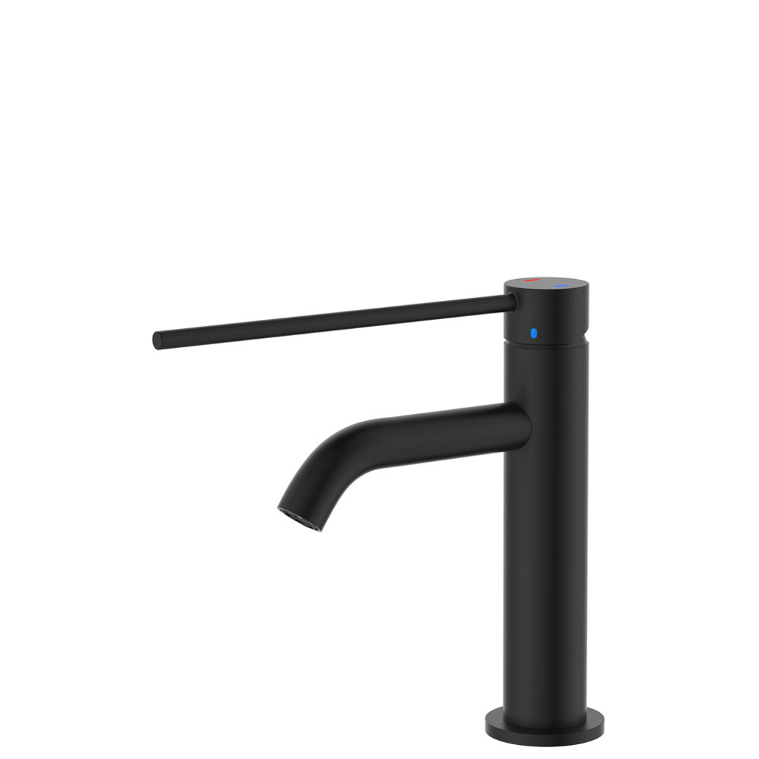Fienza Kaya Care Basin Mixer - Matte Black Lf Sus304