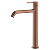 Fienza Kaya Tall Basin Mixer - Brushed Copper Lf Sus304