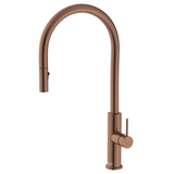Fienza Kaya Pull Out Sink Mixer - Brushed Copper Lf Sus304