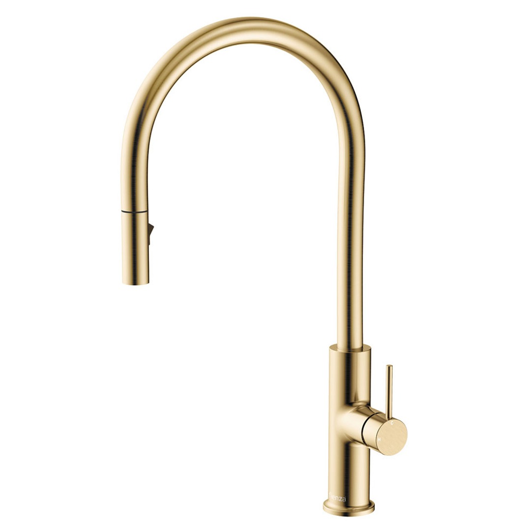 Kaya Pull Out Fienza Sink Mixer - Urban Brass
