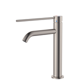 Fienza Kaya Care Medium Basin Mixer - Brushed Nickel Lf Sus304